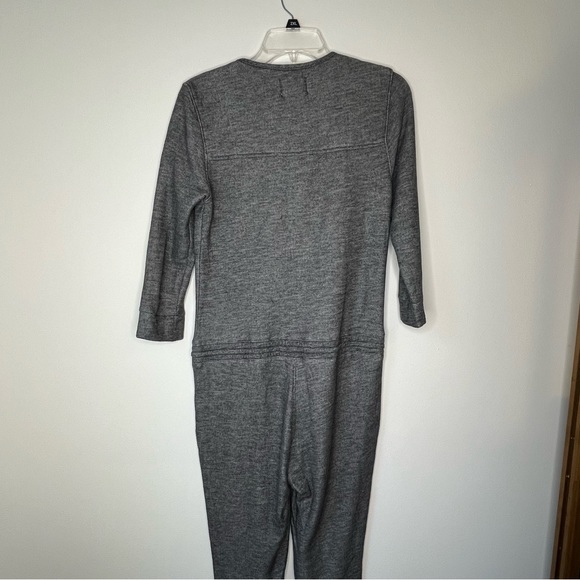 Anthro McGuire Flight Jumpsuit Gray Casual Onesie - Picture 5 of 11